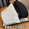 Bucket hat women's summer short brim big head circumference sun hat student plain and versatile senior feeling spring and autumn