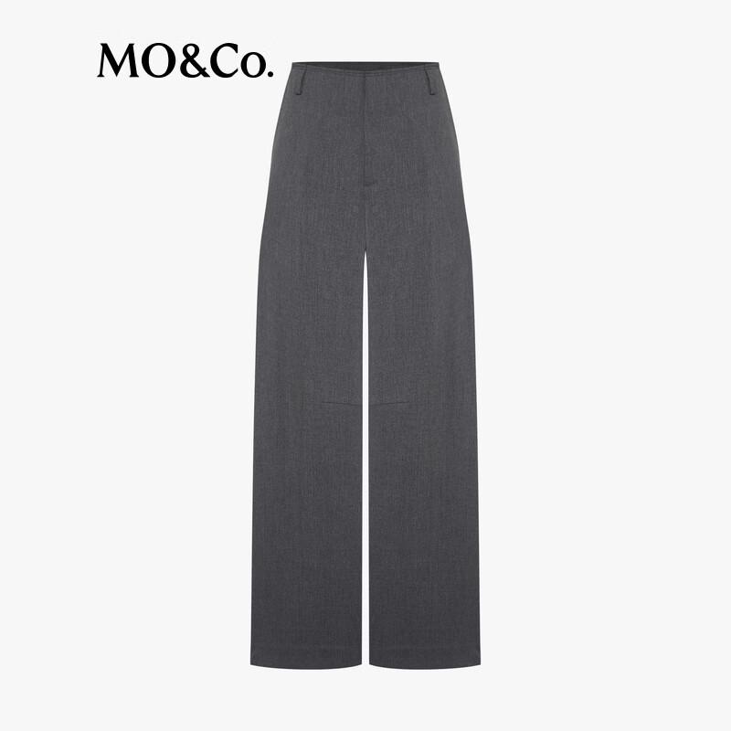 MO&Co. C+ Serie Mittelhohe Taille Gerades Bein Hose