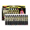 Luminous 12-Color Twist-Up Face Paint Crayon Set for Clean Hands and Halloween Body Art