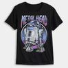 Star Wars Pánské a dámské jarní/letní tričko s krátkým rukávem Sci-fi Retro Ležérní Potisk s logem Star Wars Denní dárek pro fanoušky