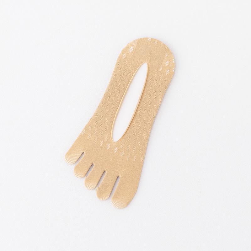 

Женские летние носки-лодочки с пятью пальцами — дышащие, впитывающие пот, невидимые, с раздвоенным носком, тонкие и стильные. One Size телесный