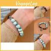 Ceramic Highquality Butterfly Bead Bracelet Classic Retro Style Elegant Womens Wristwear