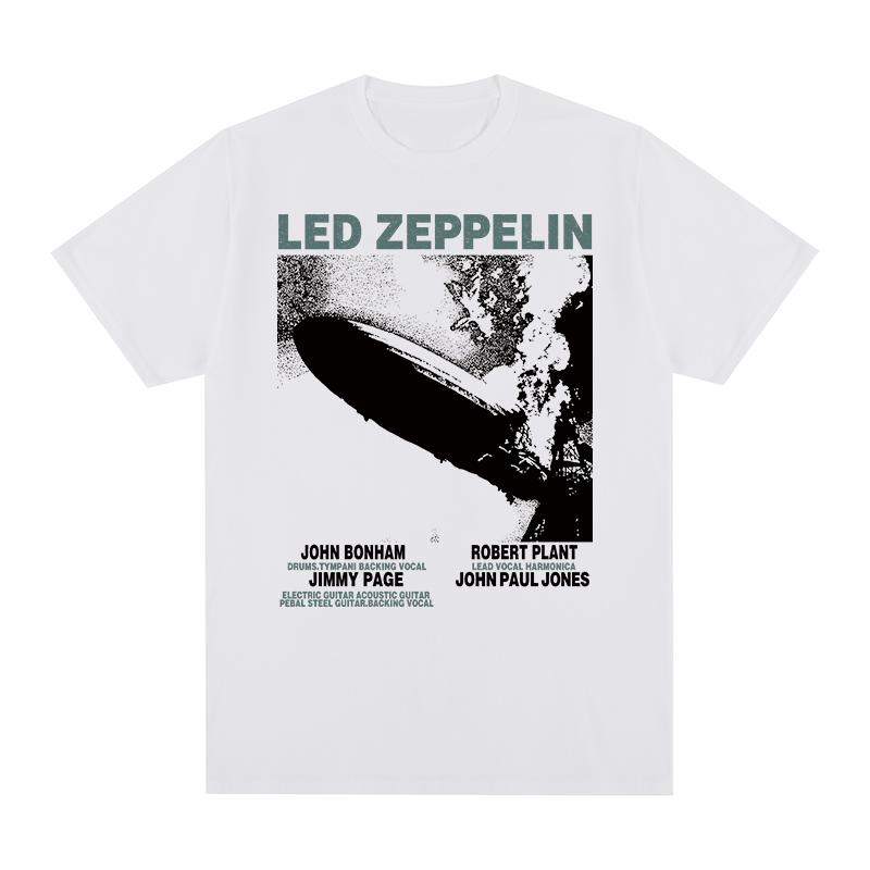 

LED Vintage Tshirt Rock Band Mothership Tour Symbol Cotton Men T shirt New Tee Tshirt Womens Tops S