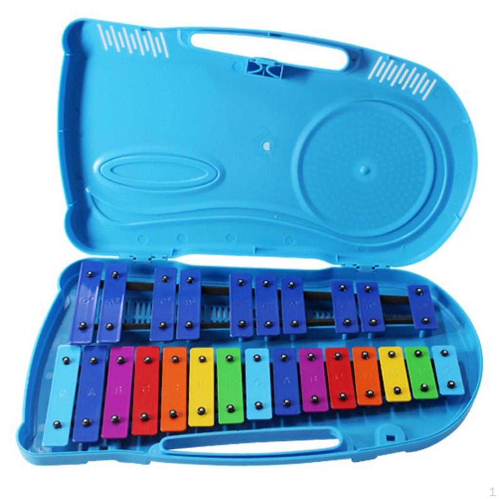 Xylophone with Carry Case 25Note Portable for Beginners, Young