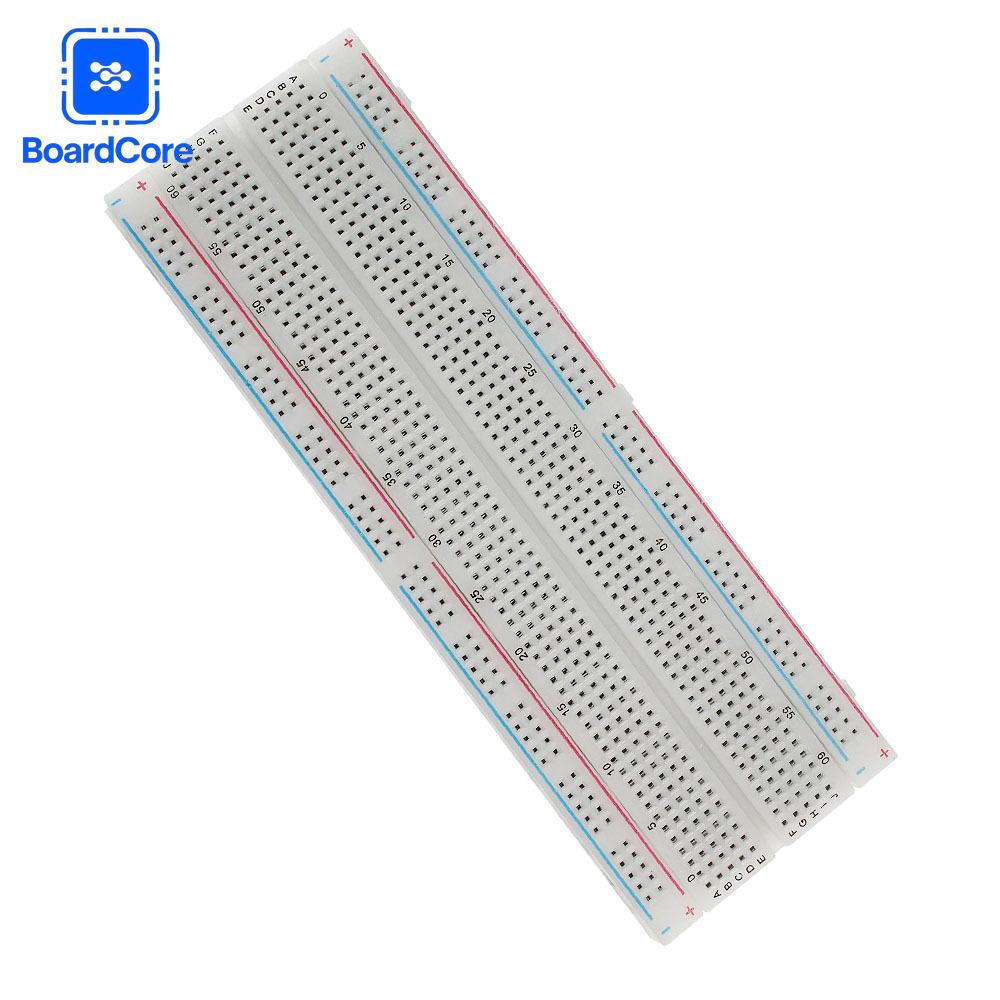 1-3 Sets MB-102 Breadboard 830 Points Solderless PCB Bread Board Kit +65pcs Jumper Wire Cable Prototype Board MB102 DIY Kit