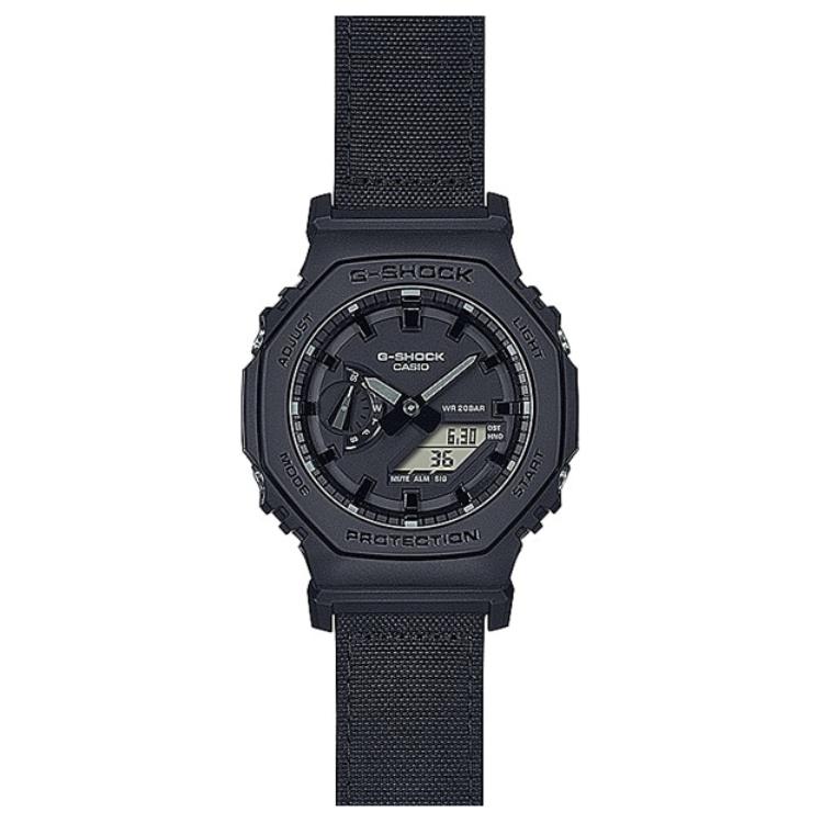 Casio Quartz Mens Watch Black Dial Men watches GA-2100BCE-1APR Regular Watch Box,GA-2100BCE-1APR