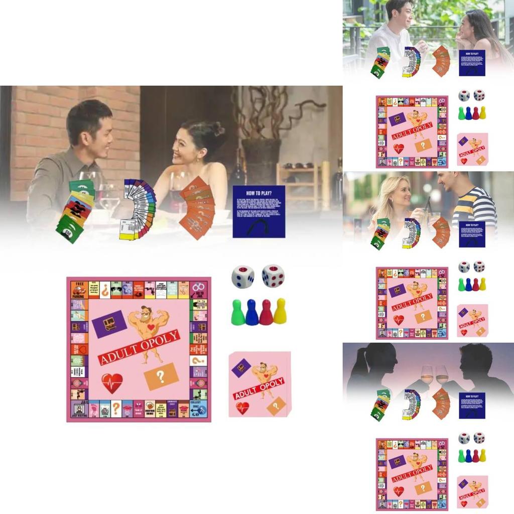 Lustiges und fesselndes Brettspiel für Paare für romantische Date-Nächte zu Hause