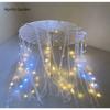 LED Przędza Jedwabna Tkanina Koronka Dekoracyjny Parasol Plażowy Parasol Księżniczka Chiński Japonia Parasol Drama Craft Parasol Cosplay