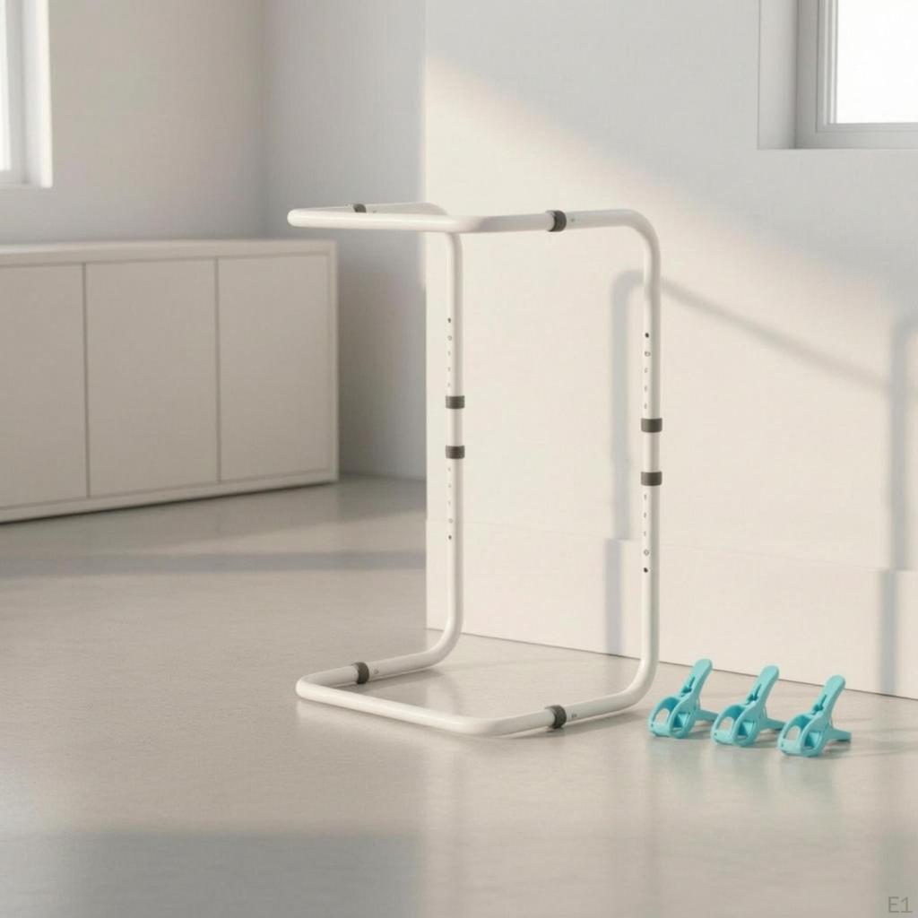Blanket Lifter with Clips HeightAdjustable Sturdy Bed Cradle for Bedroom,