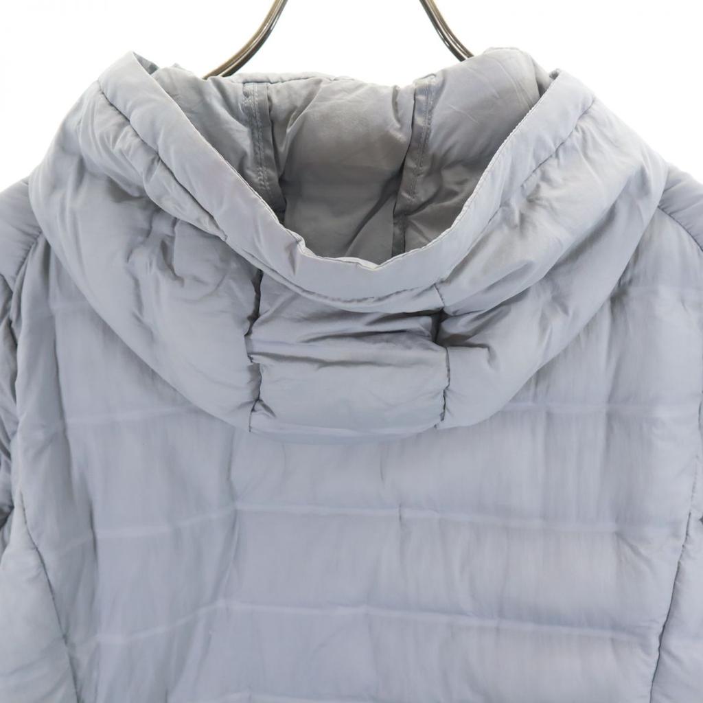 UNIQLO seamless Ultra light down jacket L gray hood Women Used