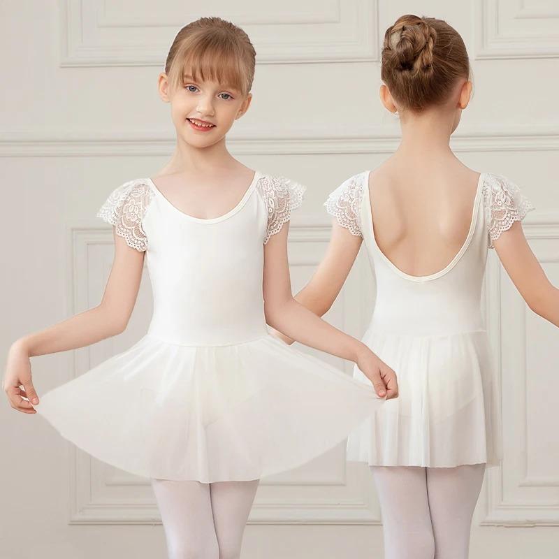 Ballet Dress for Kids GirlsTutu Ballet Skirt Professional Child Performance Ballerina Dress Ballet Dance Leotard