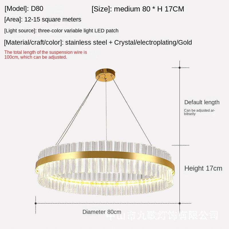 

Современное освещение LED Crystal Lamp спальня гостиная потолочный подвесной светильник отель хрустальная люстра квартира золотые огни