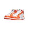 Air Jordan 1 Mid SE TD Electro Orange Baby Sneakers Black White DM4230-800