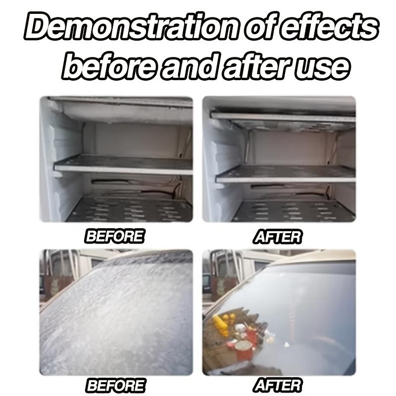 200ML Large Capacity Refrigerator Deicer, Home Freezer Ice Melter,Easy Operation,Safe & Gentle,Suitable for Household Appliances