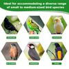 Automatic Bird Cage Water Dispenser Cage Hanging Easy Water Dispenser Feeder for Parakeets Cockatiels Budgies