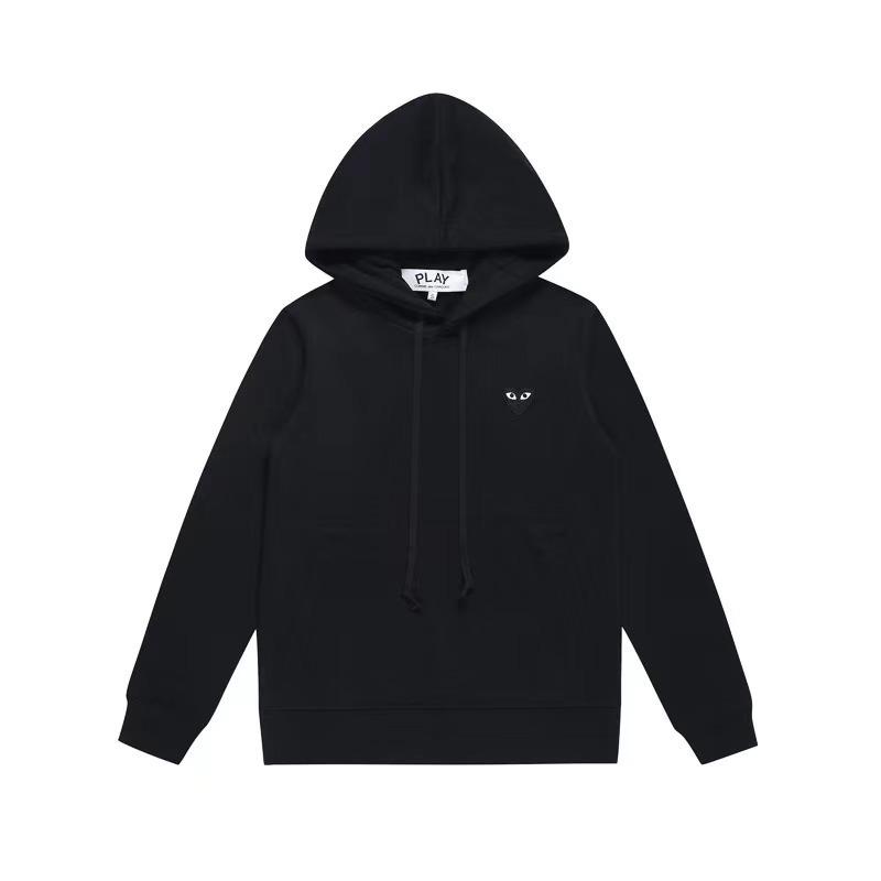 Chuan Jiu 2024 A/W Heart Hoodie: Unisex Stand Collar Zipper Pullover with Drawstring Hood