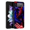 N-Note D-Death Yagami Light Black Phone Case For Samsung ZFlip7 ZFlip6 ZFlip5 ZFlip4 ZFlip3 5G Hard Protective Galaxy Z Flip 3 4