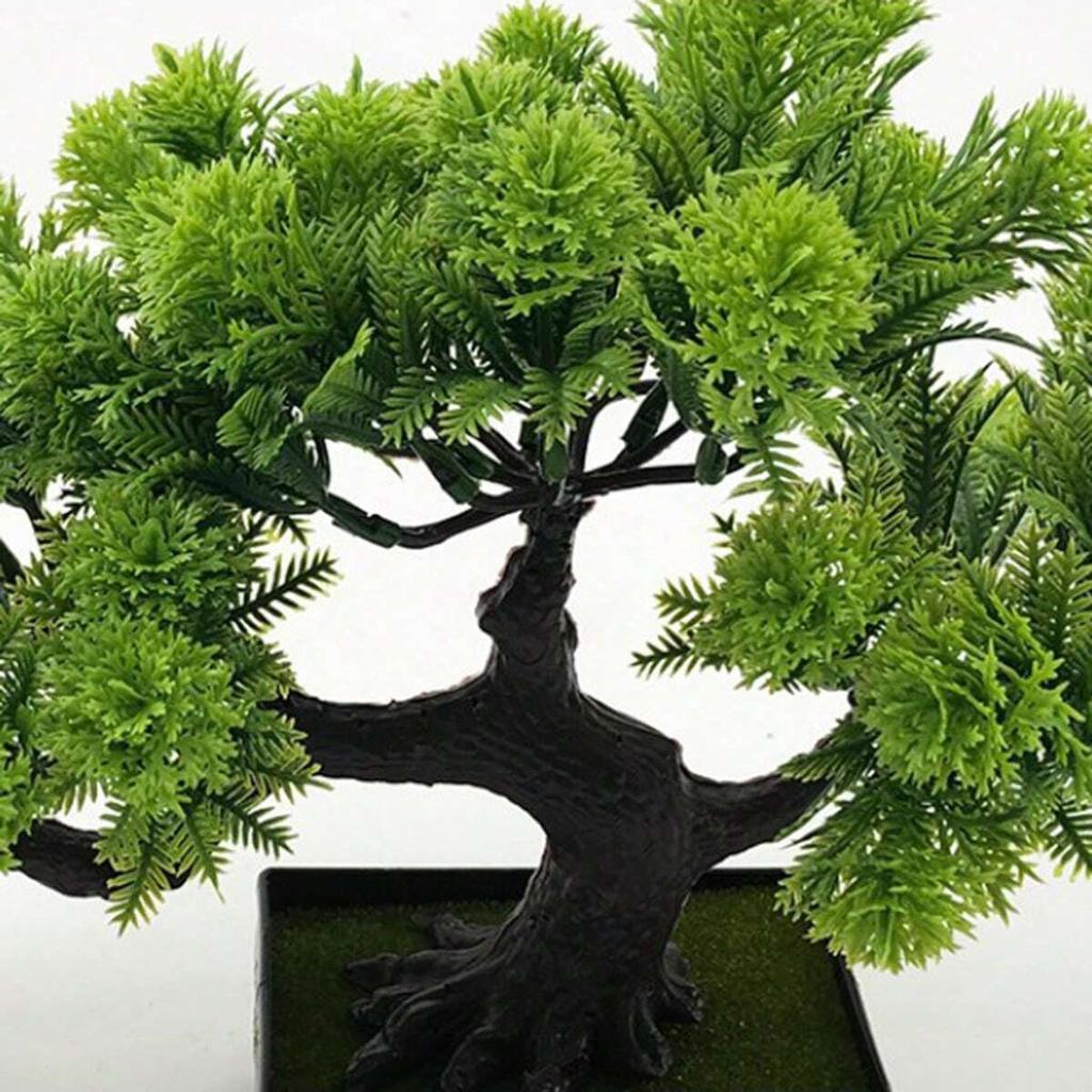 Sashimi Dish Decoration Potted Plants Statue Decor Plants for Pets Artificial Bonsai Tree Plants Tabletop Decoration Lifelike Su