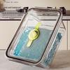 Clear Plastic Sealed Refrigerator Storage Box Set