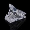10 Pcs Transparent Nail Clip Quick Building Mold Nail Tips Clip Nail Dual Forms Finger Extension Nail Art Manicure Tools