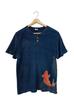 Eternal Japan hagi denimi Fish koi japanse 90s t shirt Japanese collection Pattern Sakura Oriental Wave Battou Musume boro Japan denim M