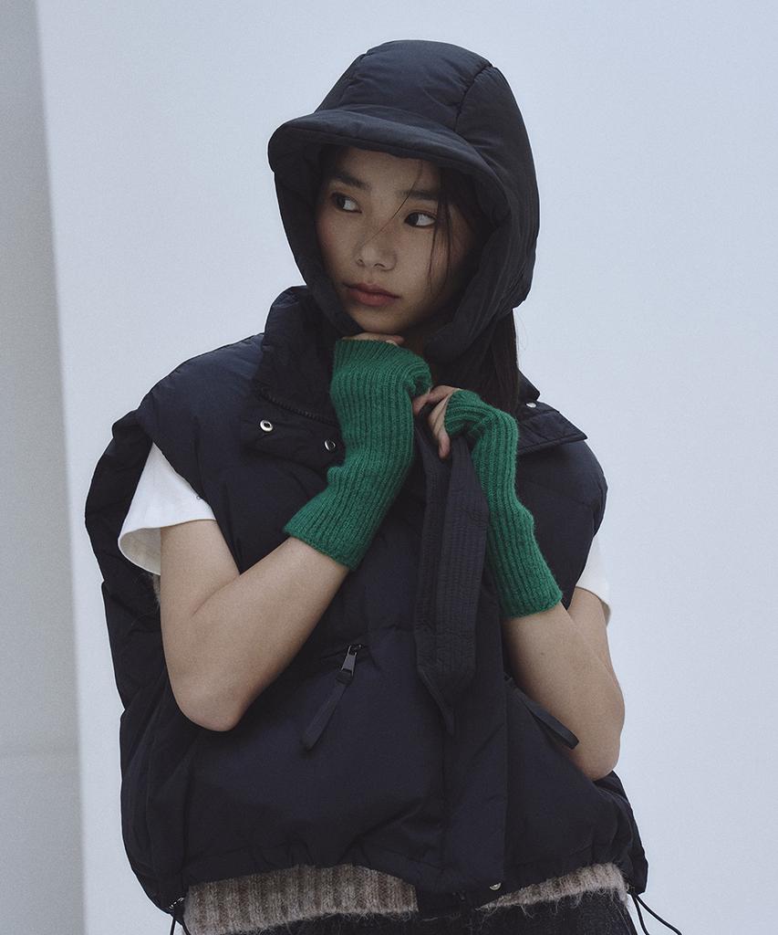 THE GREEN LAB Padded Balaclava [Black]