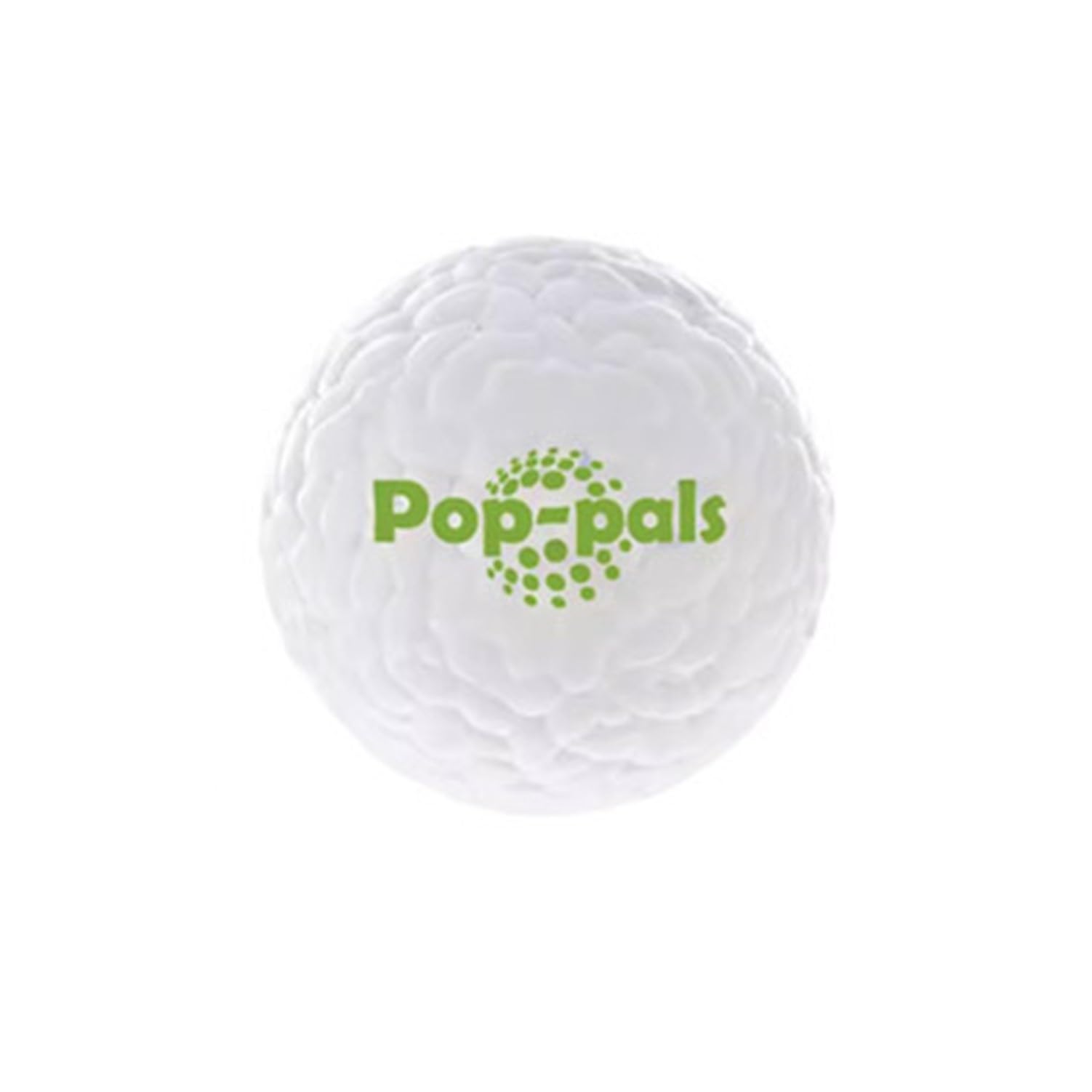 

Gigwi Poppal XS Dog Toy Ball, 1 Ball, White, X-Small