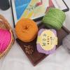 Large Ball Of High Elastic Cloth Strip Thread Thick Wool Wool Handmade DIY Knitting Material Package 290g