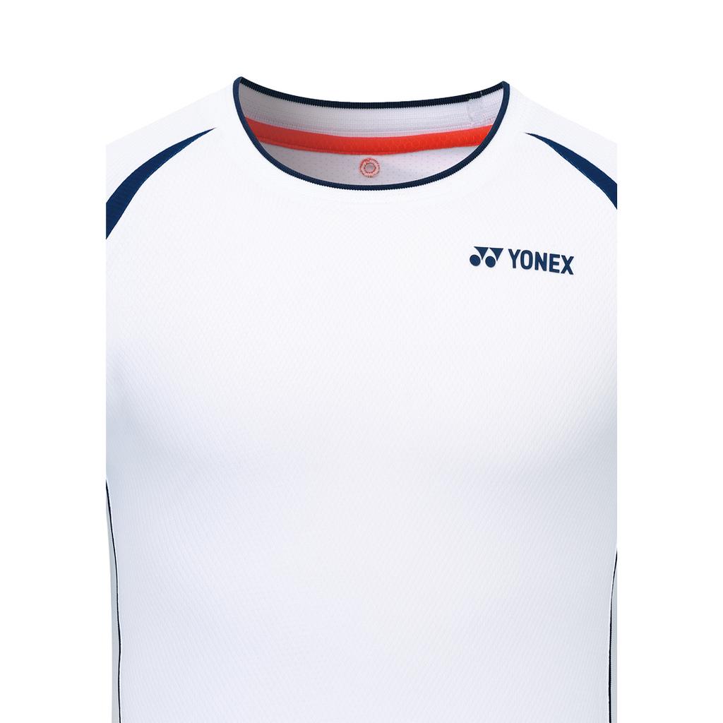 YONEX 253Ts011M White Men'S Active Cut Line Gaming Wear