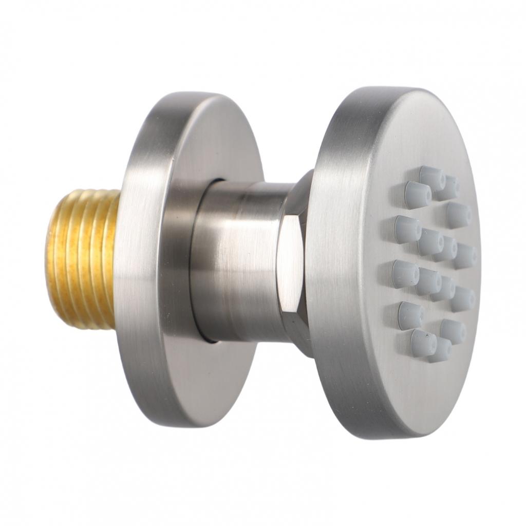 Otočná sprchová hlavice Sprchová tryska Nerezová ocel Nástěnná