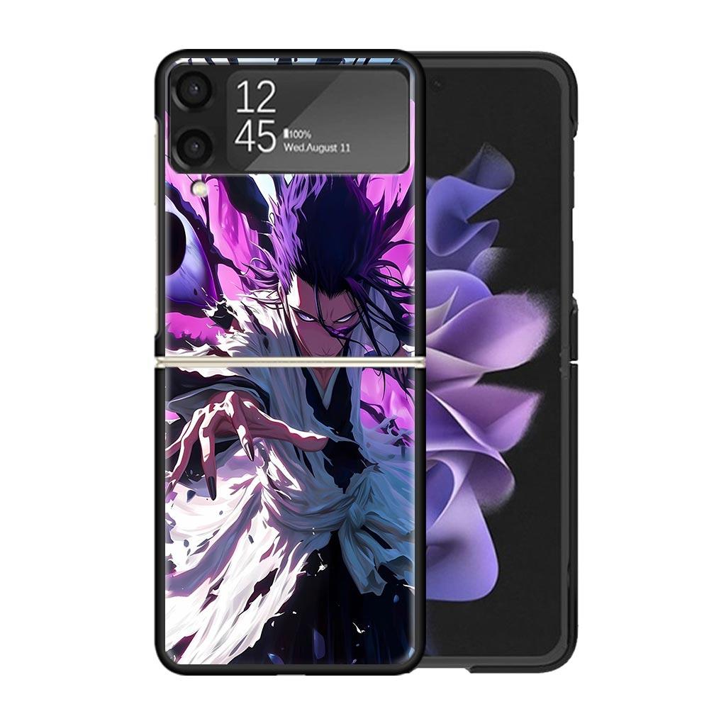 Aizen Sousuke Bleach Cases For Samsung Galaxy Z Flip 4 5 6 7 3 Z Flip7 Flip6 Flip4 Flip5 Flip3 5G Hard Shockproof Fundas Cover G