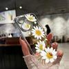 Rose Flower Oil Painting Phone Case For Apple Iphone 16 Pro Max 17 15 Plus 16e 17Air Protection Clear Couple Transparent Cover