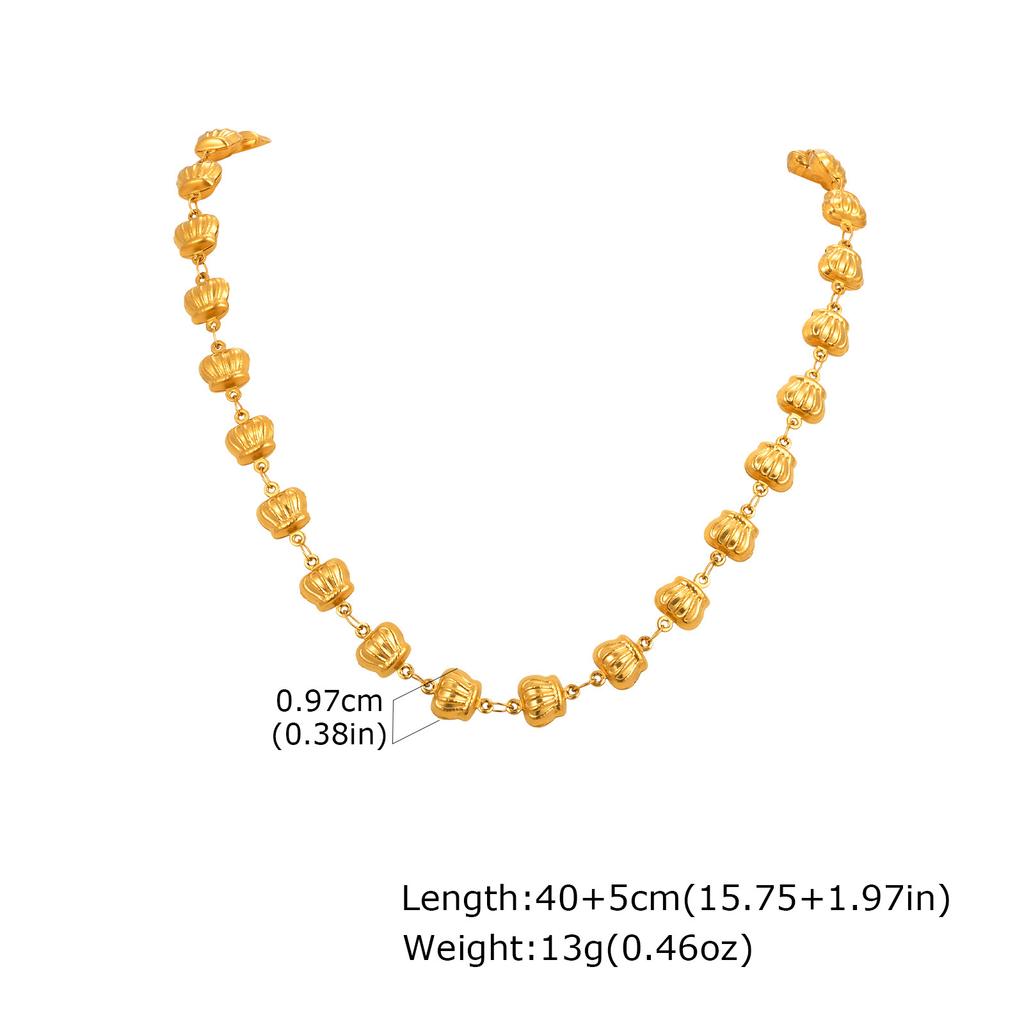 Wind Stainless Steel Four-Leaf Clover Five-Pointed Star Butterfly Rose Chain Bracelet Necklace Female Br-2537