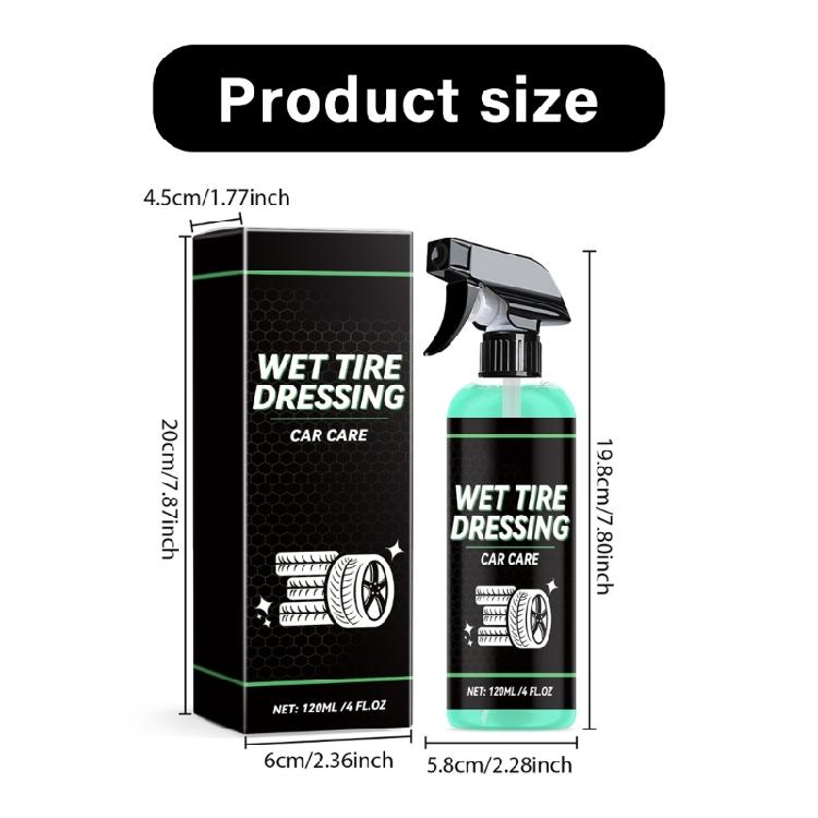 Tire Foam Cleaner & Protector Easy to Use Tire Sprays Foam Protectant Long Lasting Shine for a Brilliant Lasting Shine