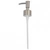 ABS Plastic Pump Head Tube Black Head Shower Silver