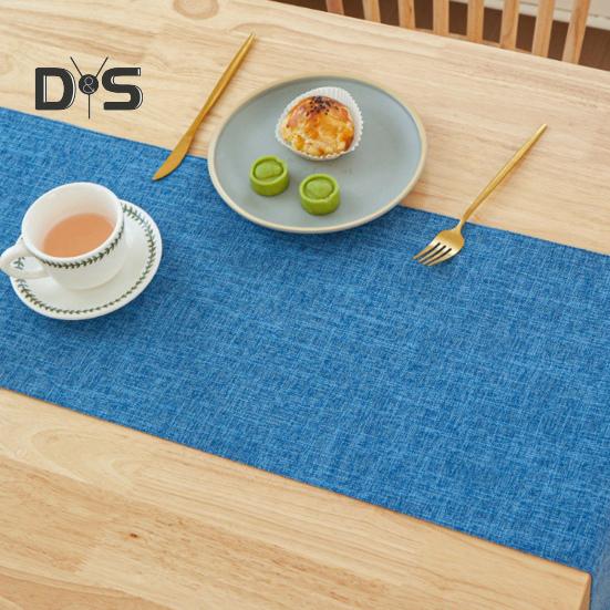 Nosič na párty stůl Jednobarevný Zahuštěný Tepelně odolný 30 x 180 cm Neklouzavý Lze prát v pračce Párty Svatby Bankety Dekorace stolu Stolní vlajka