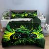 Motorcycle Gear Set Sport Accessories Multiple Sizes Kid'S And Adults' Bedroom Exquisite 3Pc Bedding Set, Gift
