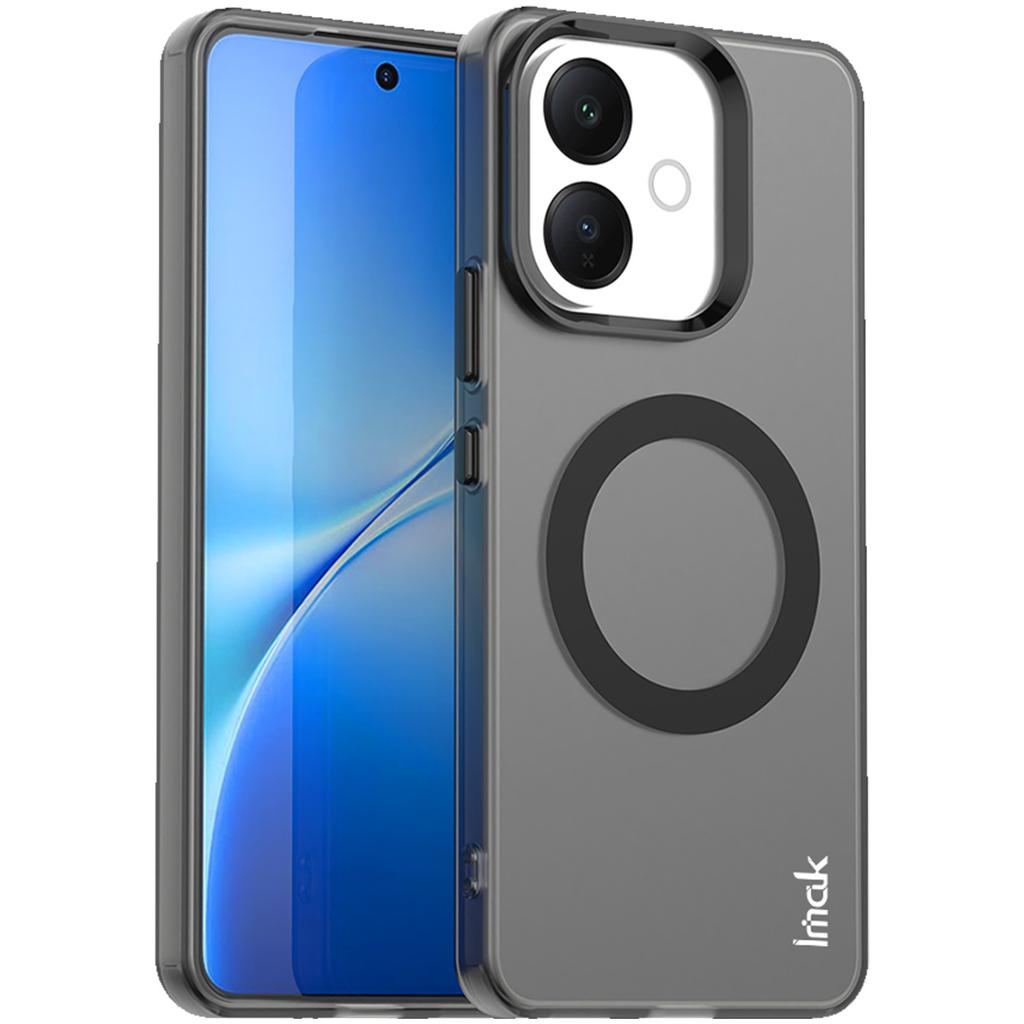 Etui na telefon Vivo V60 Lite 4G 5G IMAK Czekoladowe Etui Magnetyczne