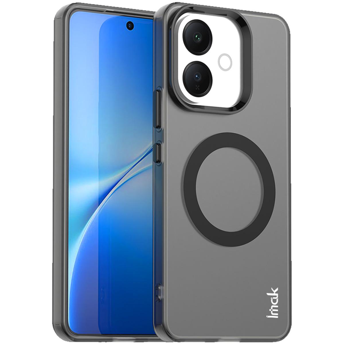

Для Vivo V60 Lite 4G 5G Чехол для телефона IMAK Магнитный чехол Шоколад Vivo V60 Lite 4G чёрный