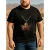 European sizes Harvest Golden Maple Leaf Necklace | Men'S Print Short-Sleeved T-Shirt, Regular Fit, Sweat-Absorbing and Quick-Drying