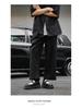 Men's Retro Leather Derby Shoes - Autumn Casual, British Style, Height Increasing, Wear-Resistant, Thick Sole Fashion.