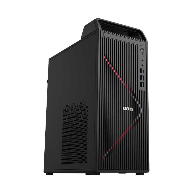 UNIS D3890 G3T Xinchuang Desktop PC with Monitor (CN Version)