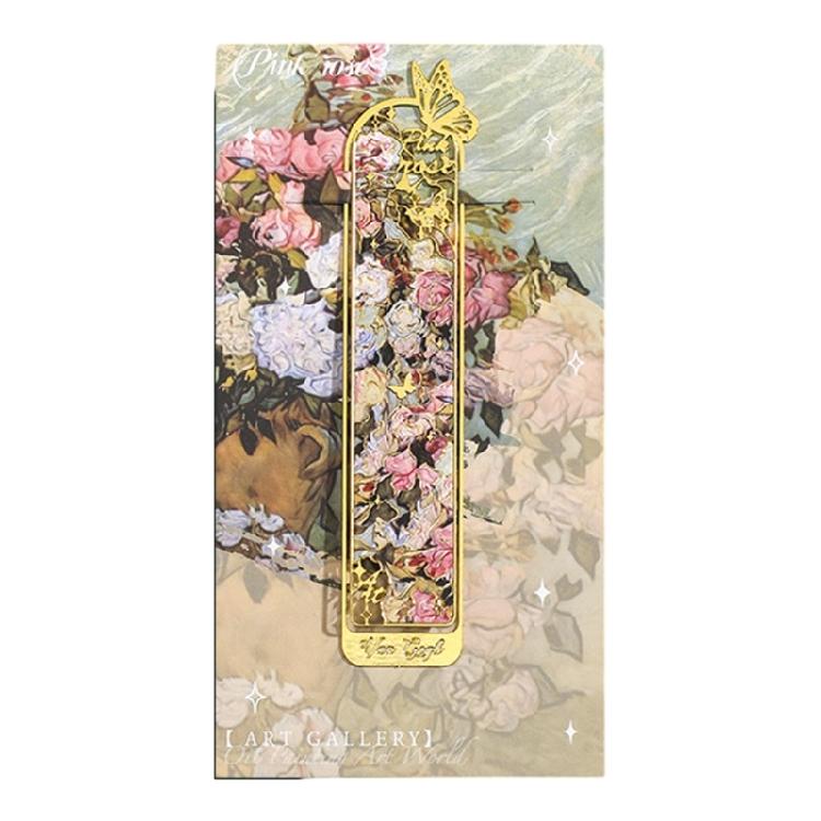 

Vintage Art Metal Bookmarks Hollow Metal Bookmarks Book Marker for Teacher Book Lover Student Christmas Present