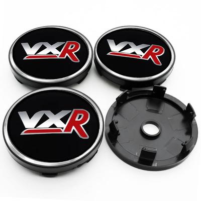 4PCS 56+60mm VXR Emblem Car Wheel Hub Center Cap Cover Badge Stickers For Vauxhall Vectra Zafira Vxr8 Astra Mokka Corsa Gts
