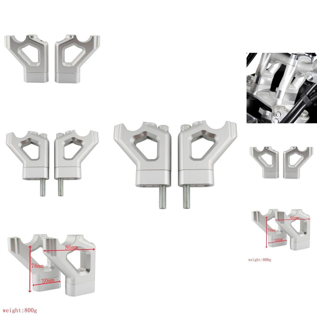 Durable Handlebar Riser Extension For Triumph Tiger 900 850 And Explorer 1200 Xrx
