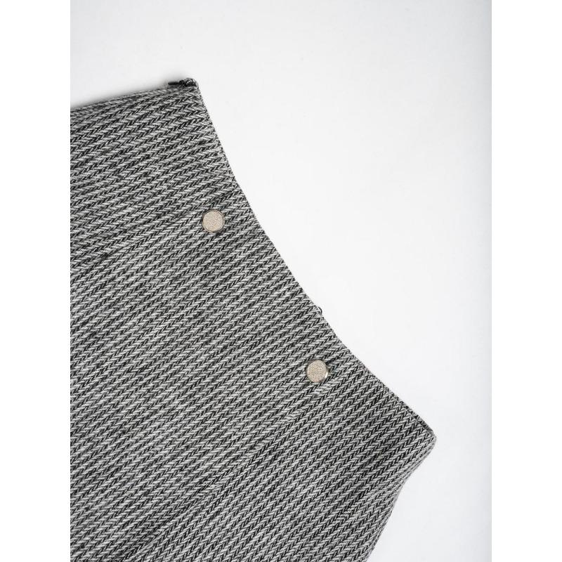 Women S High Waist Houndstooth Mini Skirt Casual Fashion