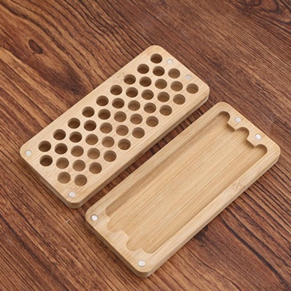 Wood Rectangle Palette Painting Box Empty Box Outdoor Sketching Palette  Watercolor Paint