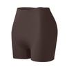 Nahtlose Eis-Seide Damen Zwei-in-Eins Sicherheits-Boxershorts, Atmungsaktive Grundfarbe Anti-Exposition Sommer-Unterhosen