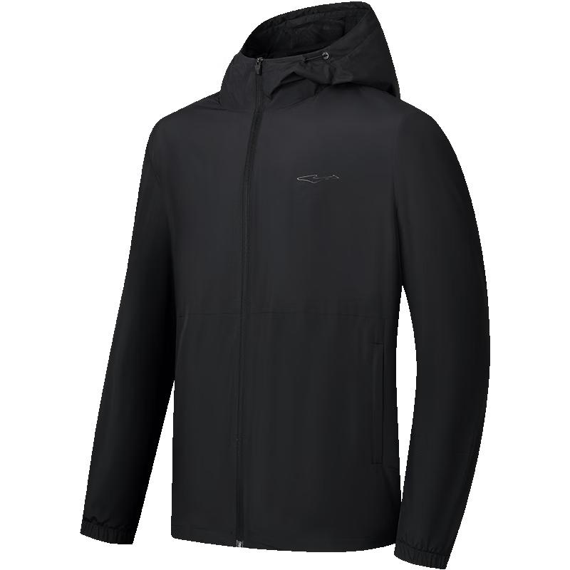 Erke Men s Water-Repellent Hooded Windbreaker 2XL