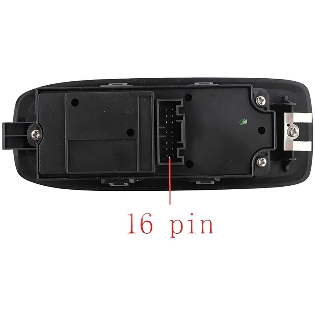 Hauptschalter für elektrische Fensterheber für Ford für Ranger TKE 2016-2020 LHD, Direkter Ersatz, OE-Referenz EB3T-14A132-BD EB3T14A132BD